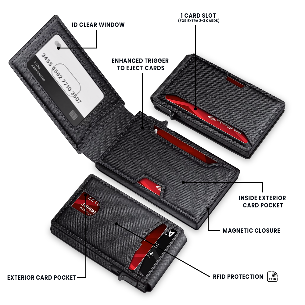 Pop Up Wallet RFID